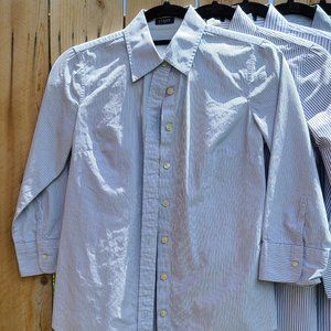 J.CREW - Slim fit, 3/4 sleeve button down